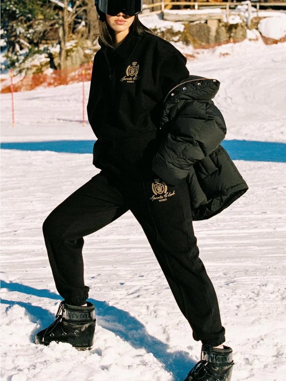 ✨ WISKII Active Classic Retro Warm Joggers